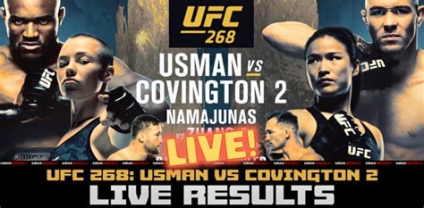 ufc 268 results|ufc 268 live results.